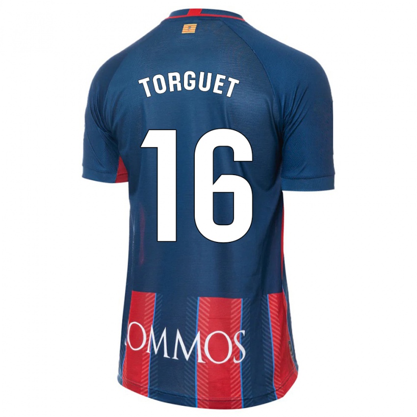 Hombre Camiseta Miguel Torguet #16 Armada 1ª Equipación 2023/24 La Camisa