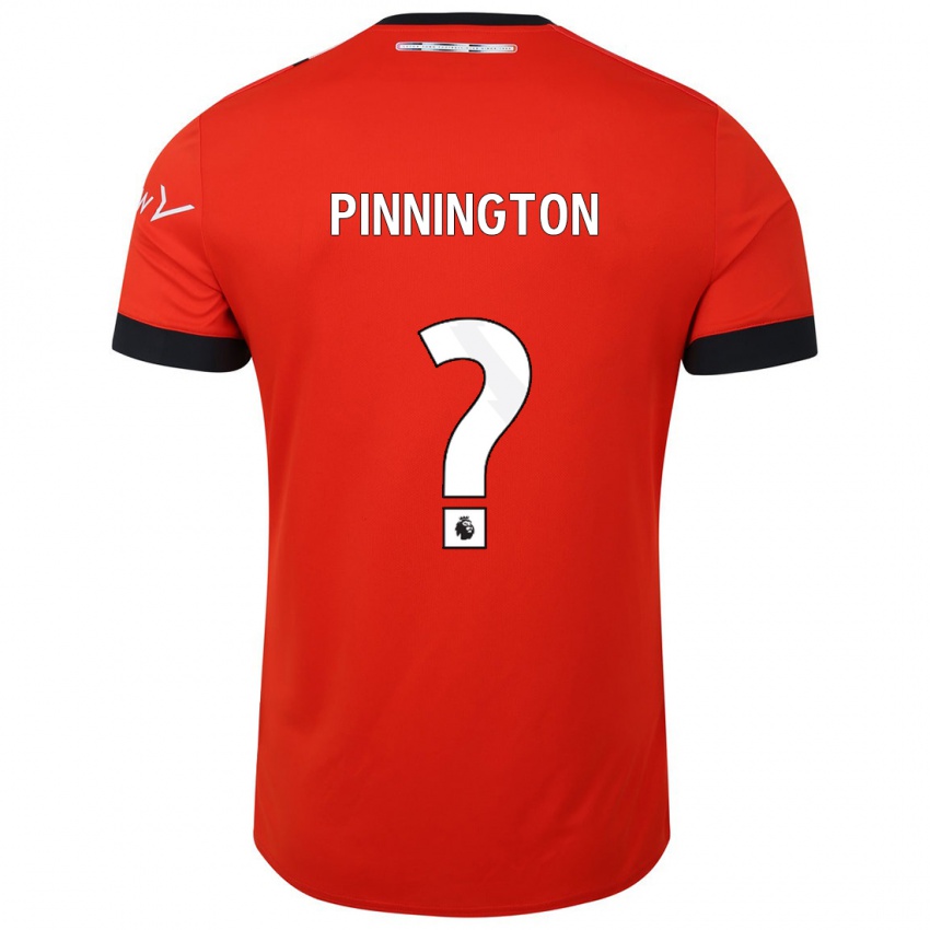 Hombre Camiseta Jacob Pinnington #0 Rojo 1ª Equipación 2023/24 La Camisa