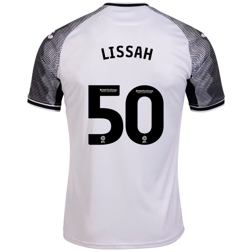 Hombre Camiseta Filip Lissah #50 Blanco 1ª Equipación 2023/24 La Camisa