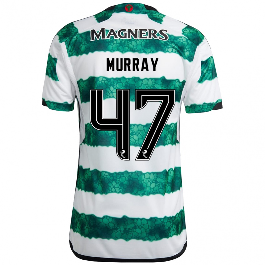 Hombre Camiseta Dane Murray #47 Verde 1ª Equipación 2023/24 La Camisa