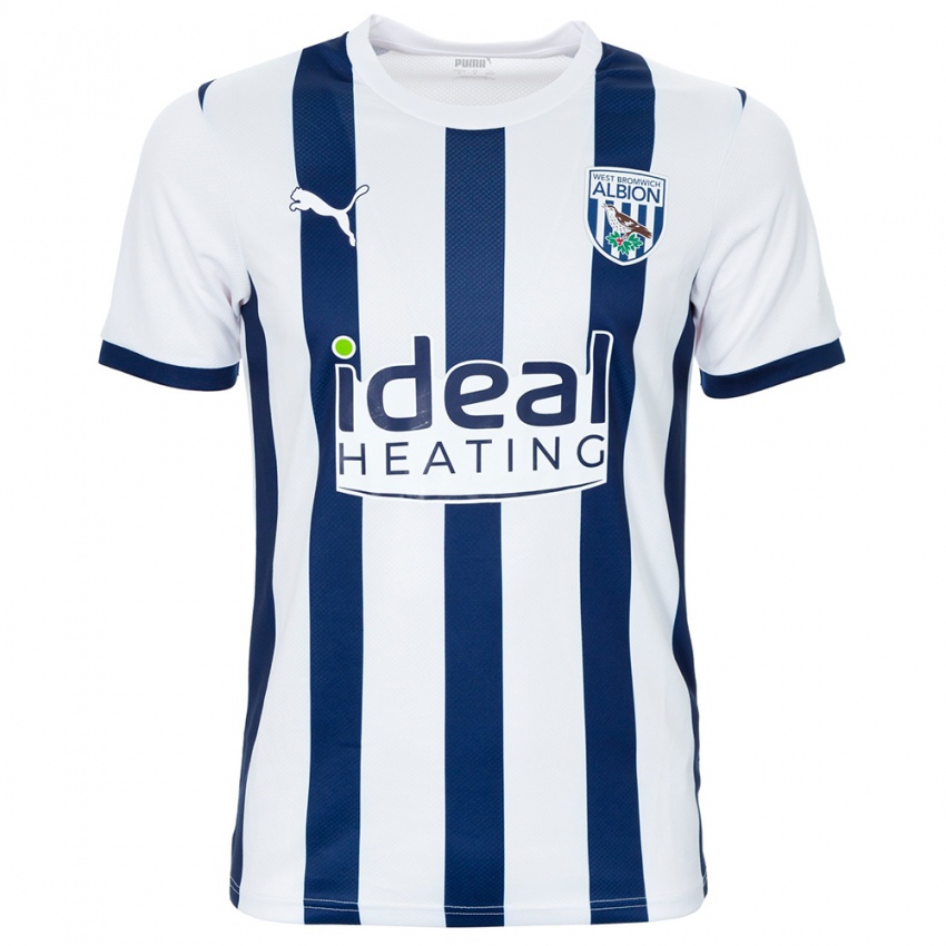 Hombre Camiseta Liam Wilkes #0 Blanco 1ª Equipación 2023/24 La Camisa