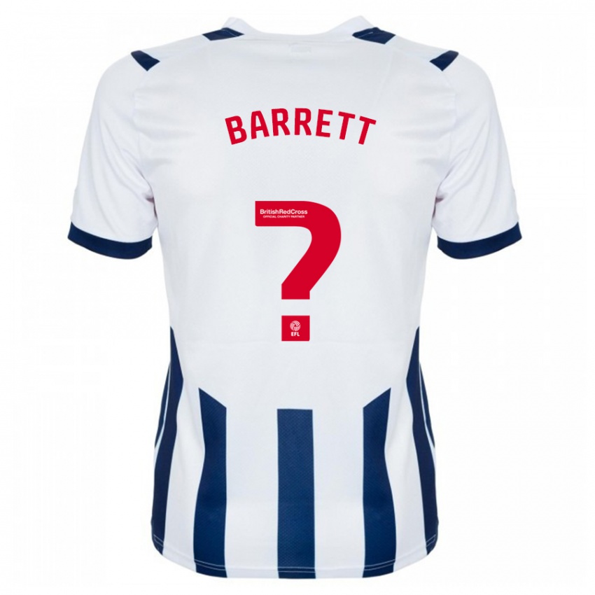 Hombre Camiseta Josh Barrett #0 Blanco 1ª Equipación 2023/24 La Camisa