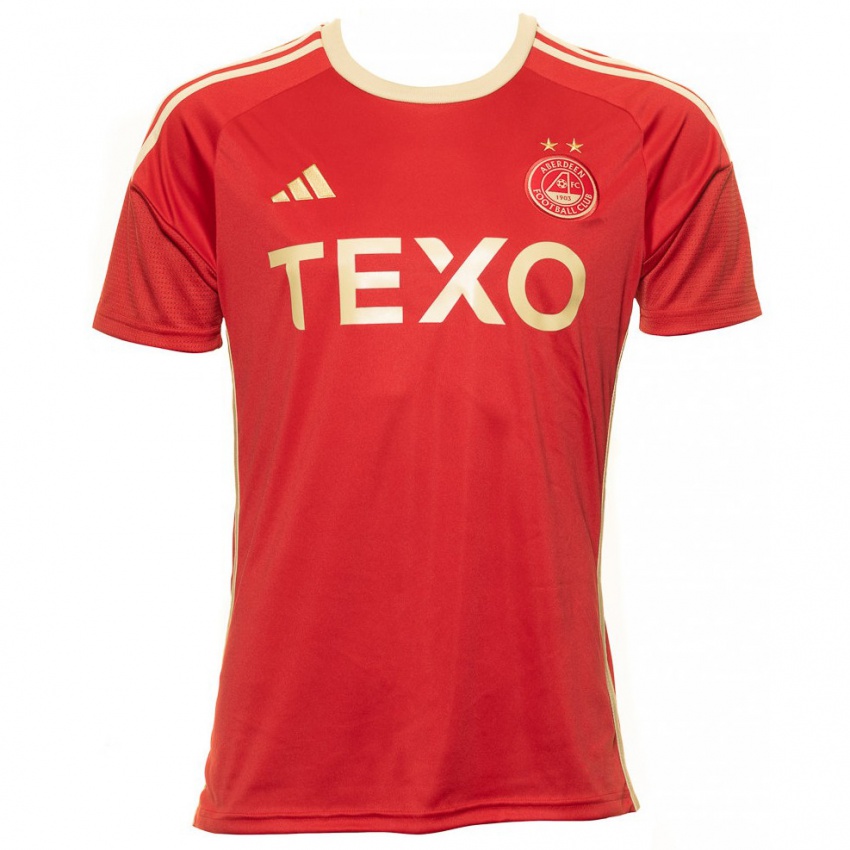 Hombre Camiseta Natasha Bruce #6 Rojo 1ª Equipación 2023/24 La Camisa