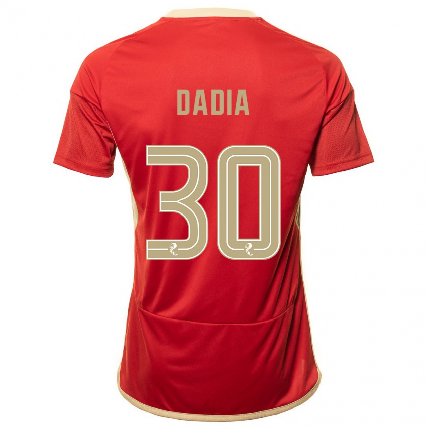 Hombre Camiseta Or Dadia #30 Rojo 1ª Equipación 2023/24 La Camisa