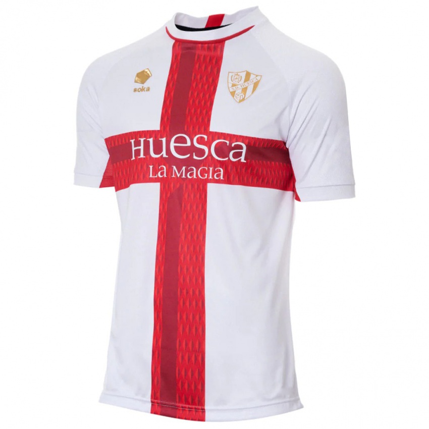 Hombre Camiseta Alin Serban #2 Blanco 2ª Equipación 2023/24 La Camisa