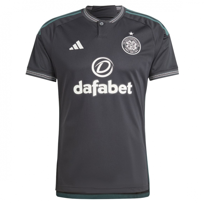 Hombre Camiseta Amy Gallacher #7 Negro 2ª Equipación 2023/24 La Camisa