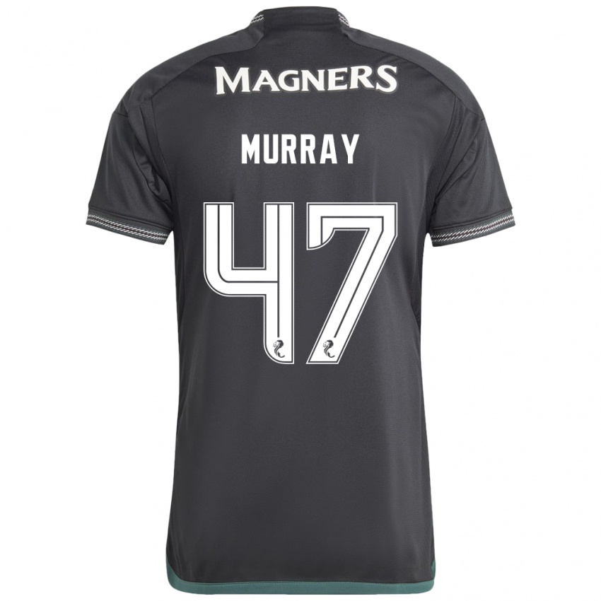 Hombre Camiseta Dane Murray #47 Negro 2ª Equipación 2023/24 La Camisa