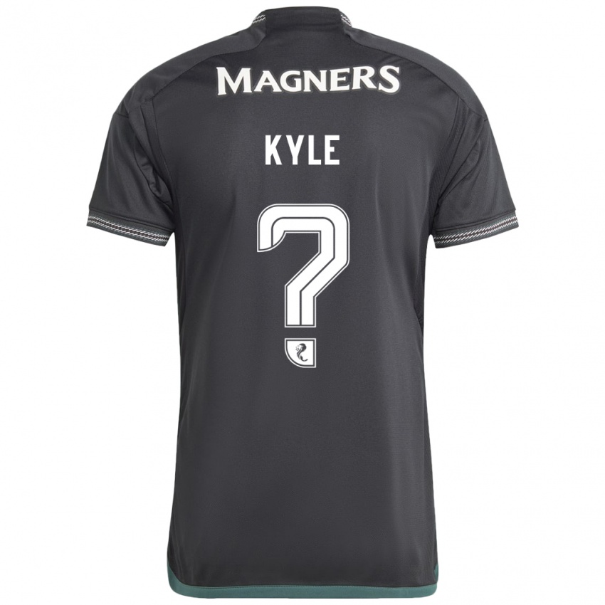 Hombre Camiseta Andrew Kyle #0 Negro 2ª Equipación 2023/24 La Camisa