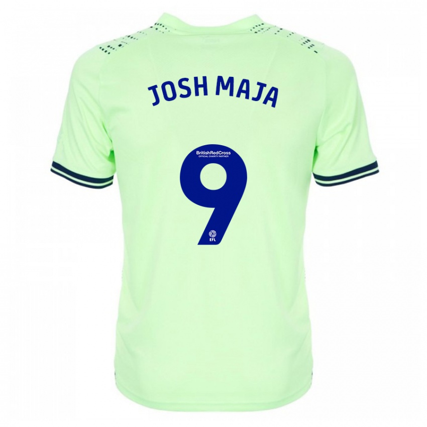 Hombre Camiseta Josh Maja #9 Armada 2ª Equipación 2023/24 La Camisa