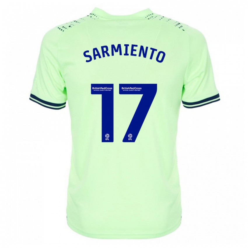 Hombre Camiseta Jeremy Sarmiento #17 Armada 2ª Equipación 2023/24 La Camisa