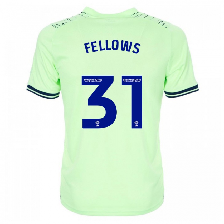 Hombre Camiseta Tom Fellows #31 Armada 2ª Equipación 2023/24 La Camisa