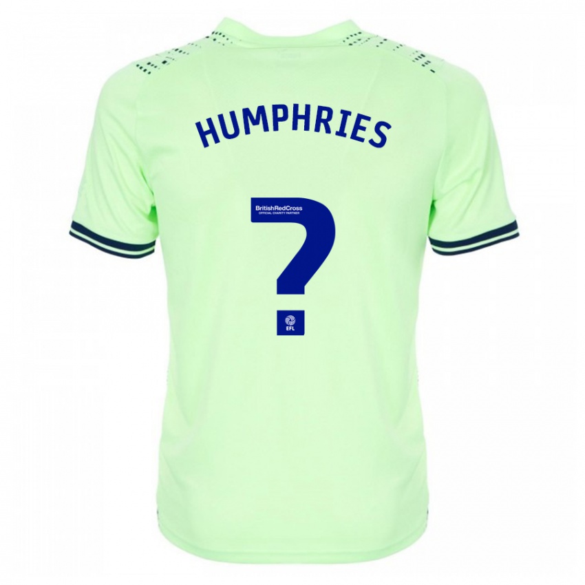 Hombre Camiseta Evan Humphries #0 Armada 2ª Equipación 2023/24 La Camisa