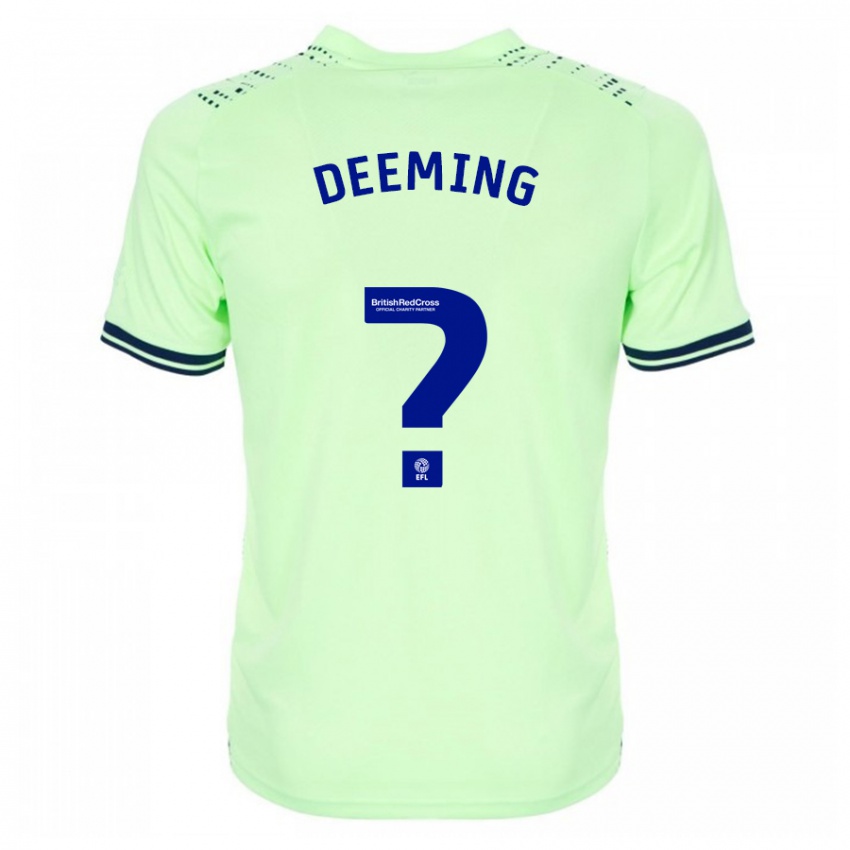 Hombre Camiseta Cole Deeming #0 Armada 2ª Equipación 2023/24 La Camisa