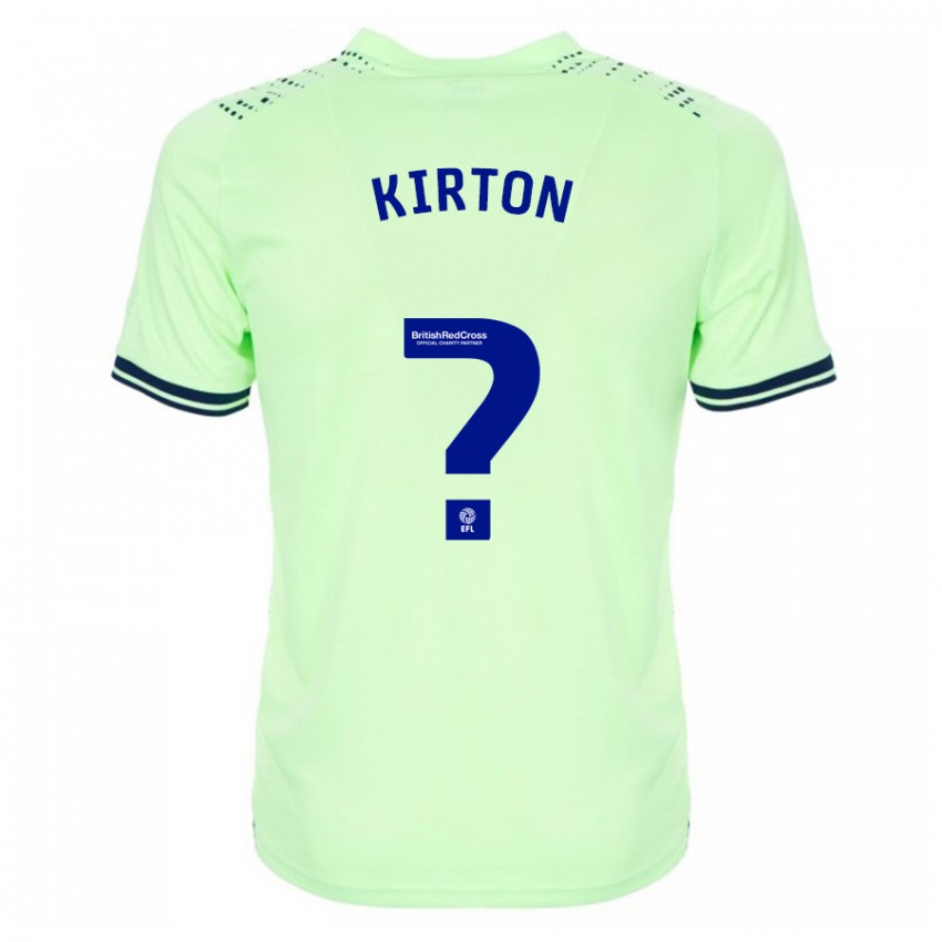 Hombre Camiseta Archie Kirton #0 Armada 2ª Equipación 2023/24 La Camisa