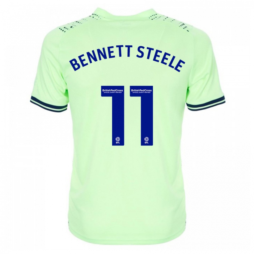 Hombre Camiseta Lizzie Bennett-Steele #11 Armada 2ª Equipación 2023/24 La Camisa