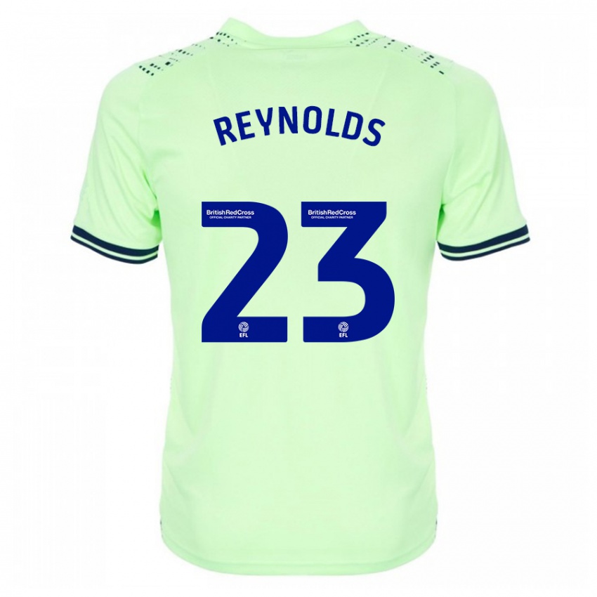 Hombre Camiseta Taylor Reynolds #23 Armada 2ª Equipación 2023/24 La Camisa