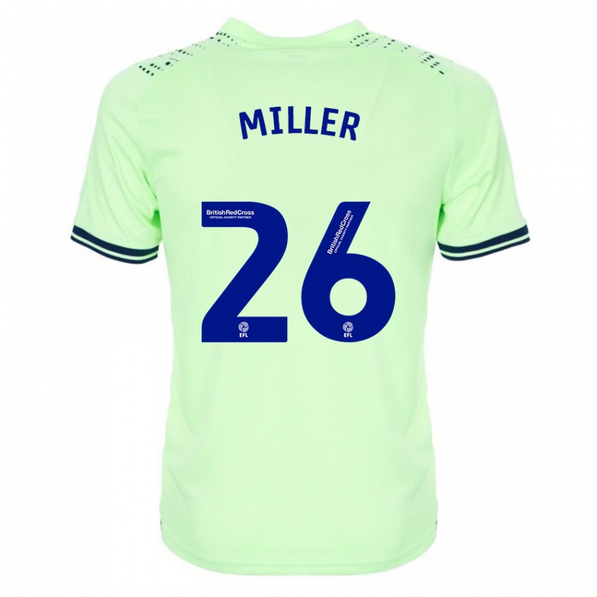 Hombre Camiseta Nna Miller #26 Armada 2ª Equipación 2023/24 La Camisa