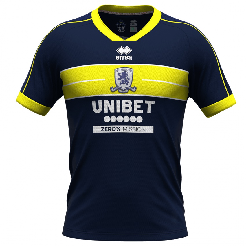 Hombre Camiseta Mccartney Woodhouse #0 Armada 2ª Equipación 2023/24 La Camisa