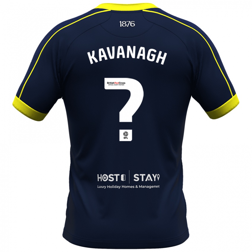 Hombre Camiseta Calum Kavanagh #0 Armada 2ª Equipación 2023/24 La Camisa