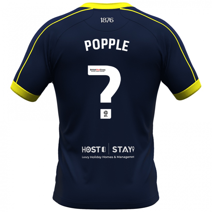 Hombre Camiseta Henry Popple #0 Armada 2ª Equipación 2023/24 La Camisa