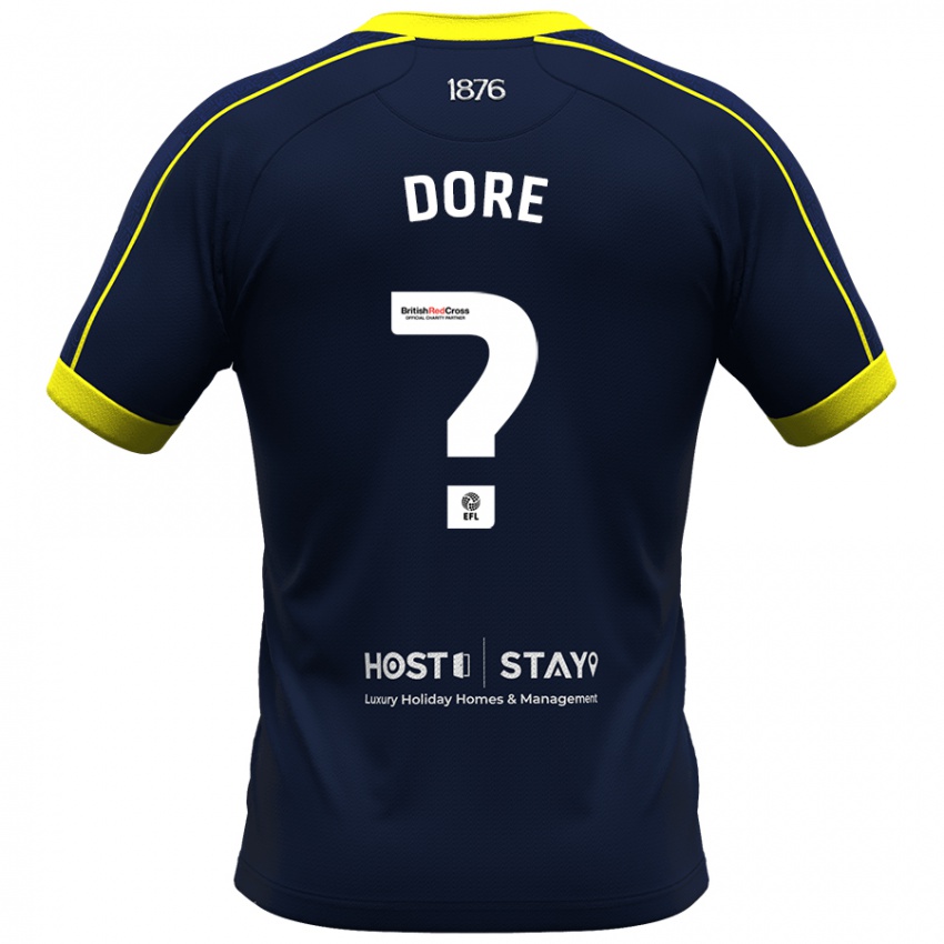 Hombre Camiseta Addis Dore #0 Armada 2ª Equipación 2023/24 La Camisa