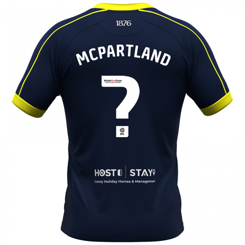 Hombre Camiseta Will Mcpartland #0 Armada 2ª Equipación 2023/24 La Camisa