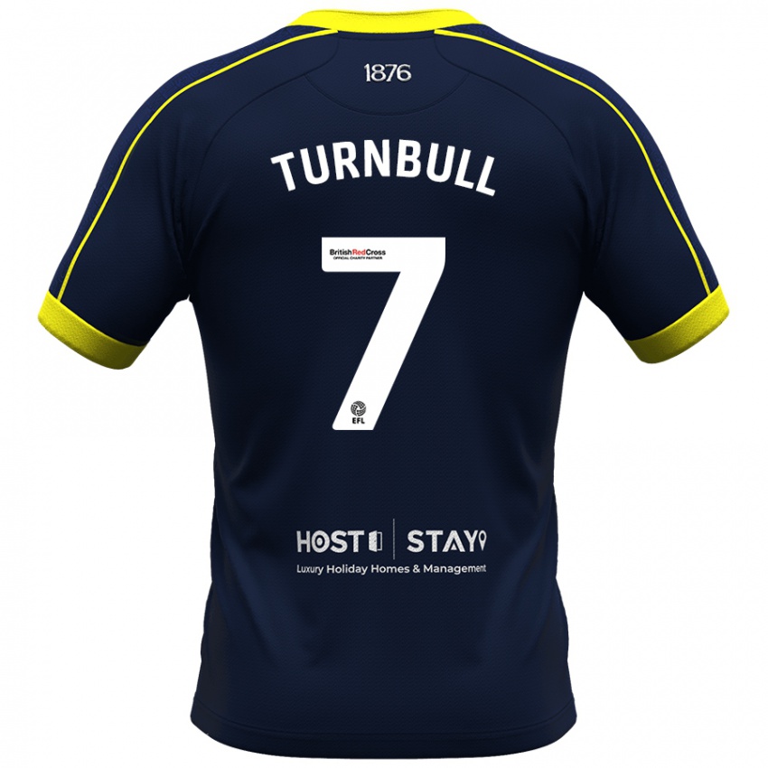 Hombre Camiseta Ellen Turnbull #7 Armada 2ª Equipación 2023/24 La Camisa