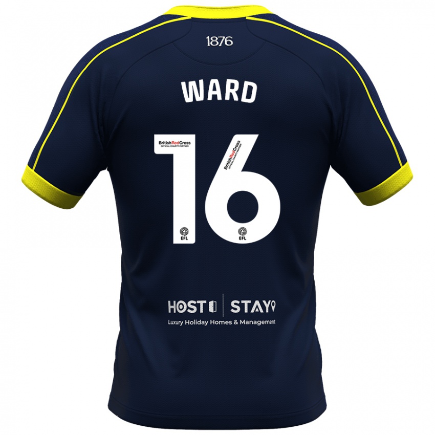 Hombre Camiseta Francesca Ward #16 Armada 2ª Equipación 2023/24 La Camisa