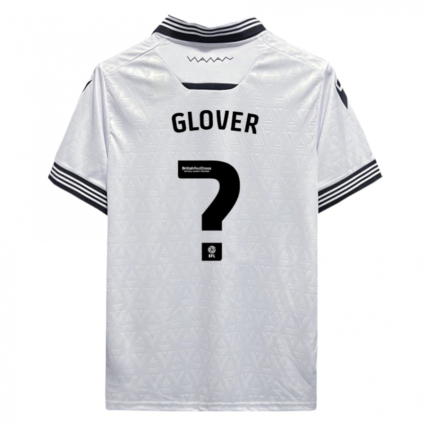 Hombre Camiseta Jay Glover #0 Blanco 2ª Equipación 2023/24 La Camisa