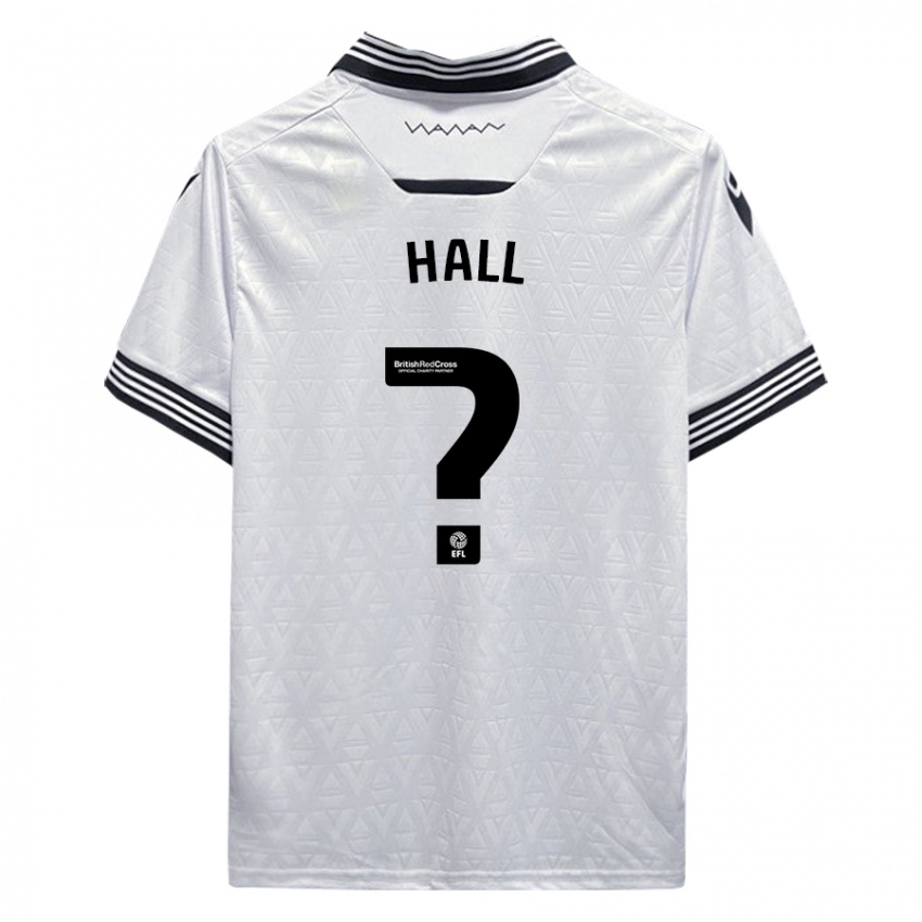 Hombre Camiseta Jack Hall #0 Blanco 2ª Equipación 2023/24 La Camisa