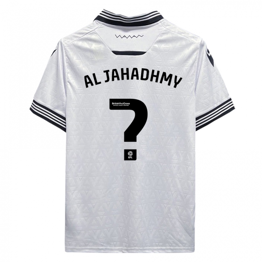 Hombre Camiseta Murtadha Al-Jahadhmy #0 Blanco 2ª Equipación 2023/24 La Camisa