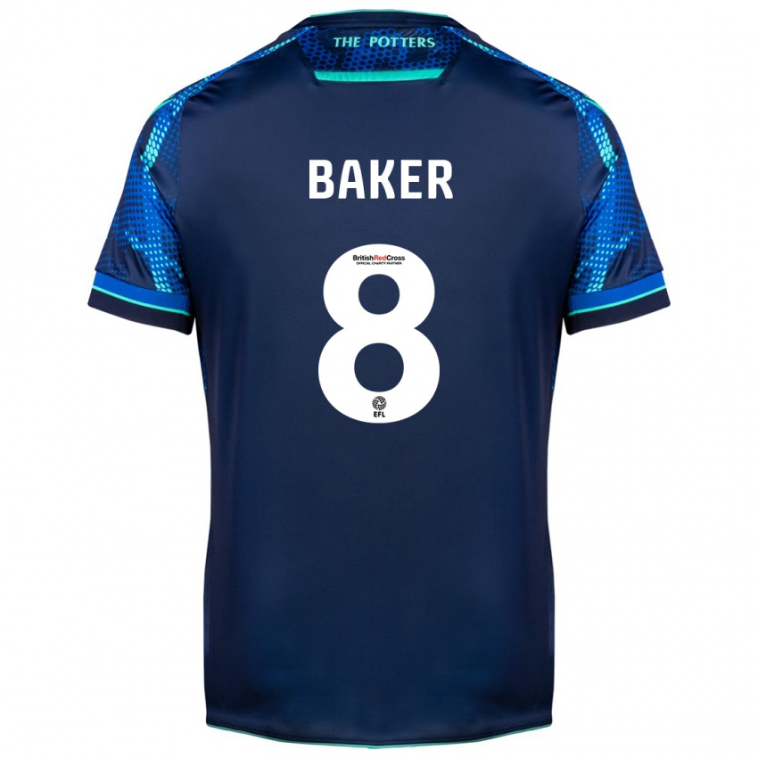 Hombre Camiseta Lewis Baker #8 Armada 2ª Equipación 2023/24 La Camisa