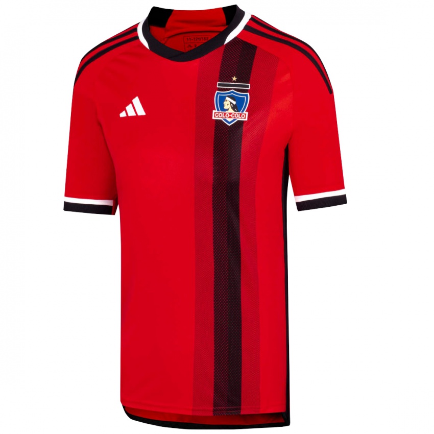 Hombre Camiseta Carlos Palacios #7 Rojo 2ª Equipación 2023/24 La Camisa
