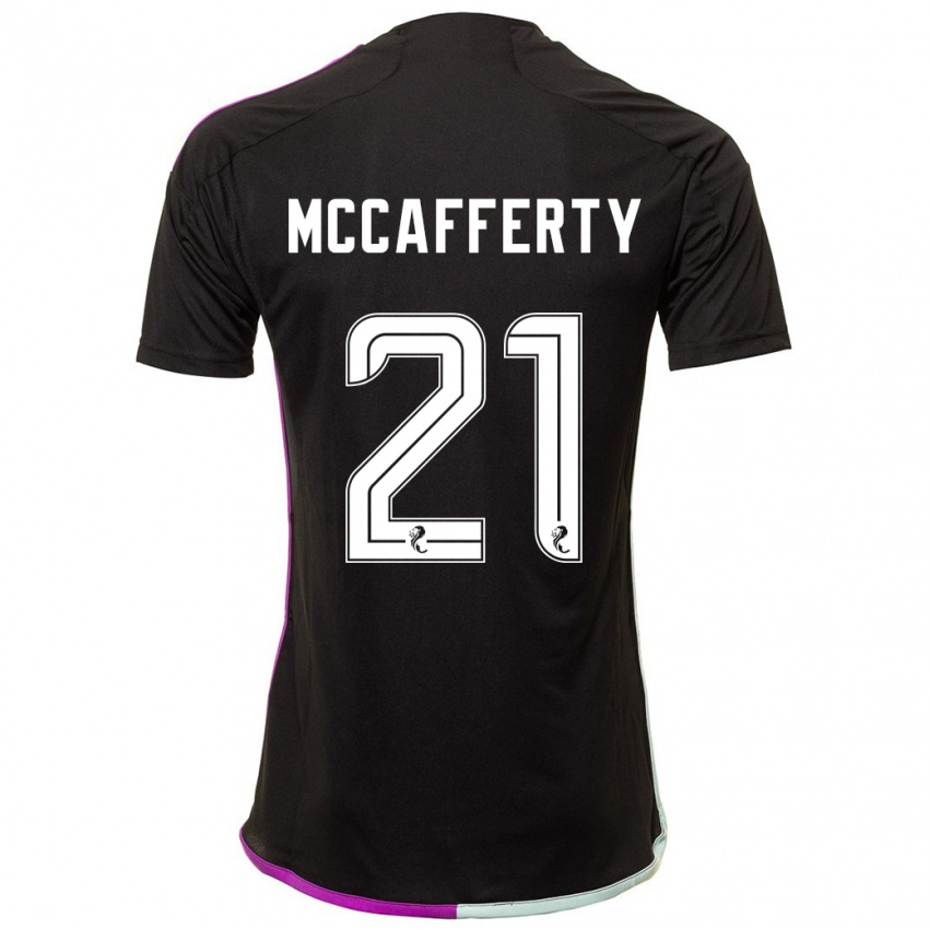 Hombre Camiseta Eirinn Mccafferty #21 Negro 2ª Equipación 2023/24 La Camisa