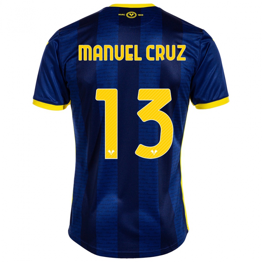 Mujer Camiseta Juan Manuel Cruz #13 Armada 1ª Equipación 2023/24 La Camisa