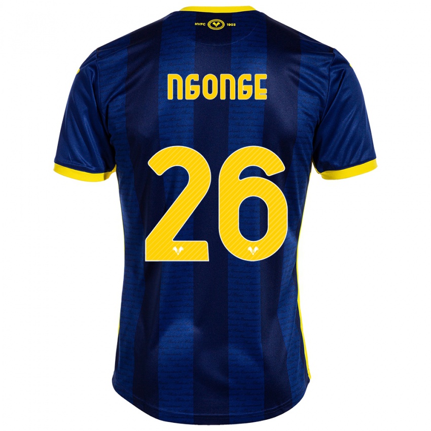 Mujer Camiseta Cyril Ngonge #26 Armada 1ª Equipación 2023/24 La Camisa