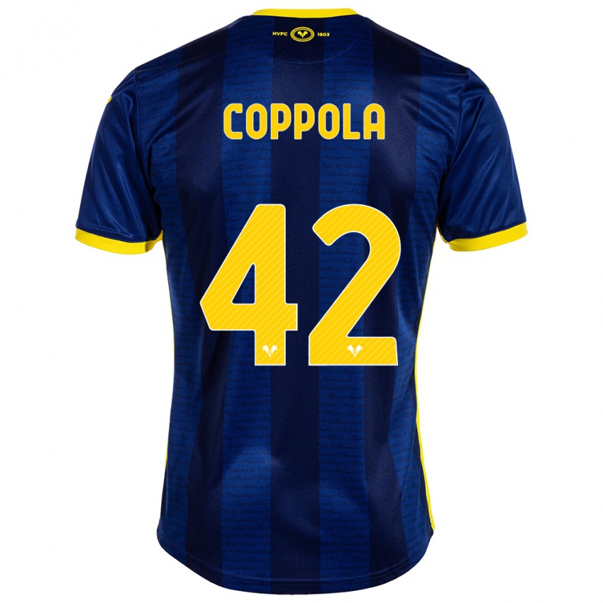 Mujer Camiseta Diego Coppola #42 Armada 1ª Equipación 2023/24 La Camisa