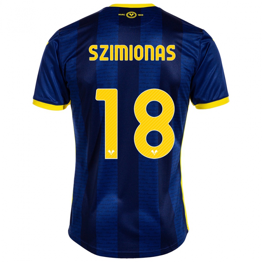 Mujer Camiseta Luca Szimionas #18 Armada 1ª Equipación 2023/24 La Camisa