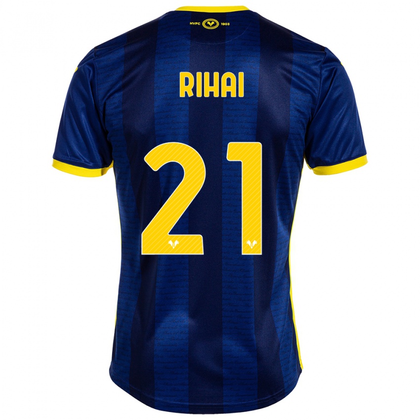 Mujer Camiseta Aiman Rihai #21 Armada 1ª Equipación 2023/24 La Camisa