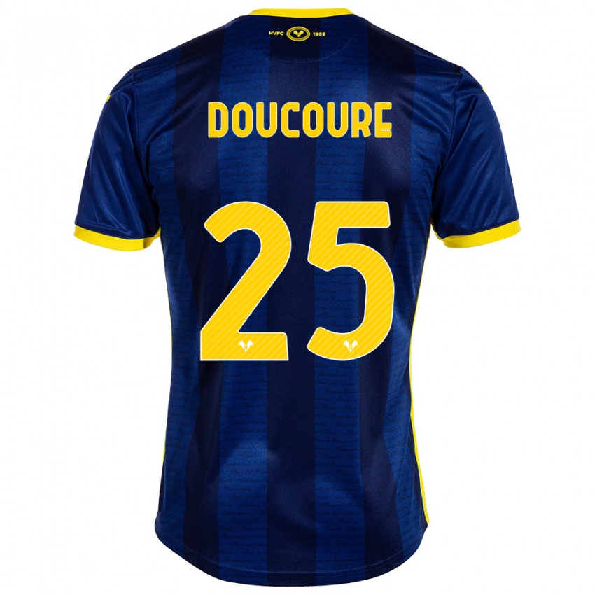 Mujer Camiseta Mamedi Doucouré #25 Armada 1ª Equipación 2023/24 La Camisa