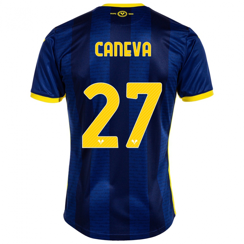 Mujer Camiseta Elia Caneva #27 Armada 1ª Equipación 2023/24 La Camisa