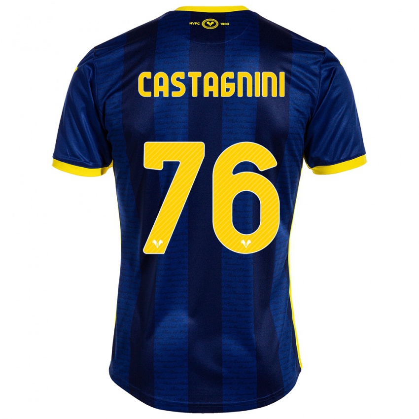 Mujer Camiseta Mirko Castagnini #76 Armada 1ª Equipación 2023/24 La Camisa