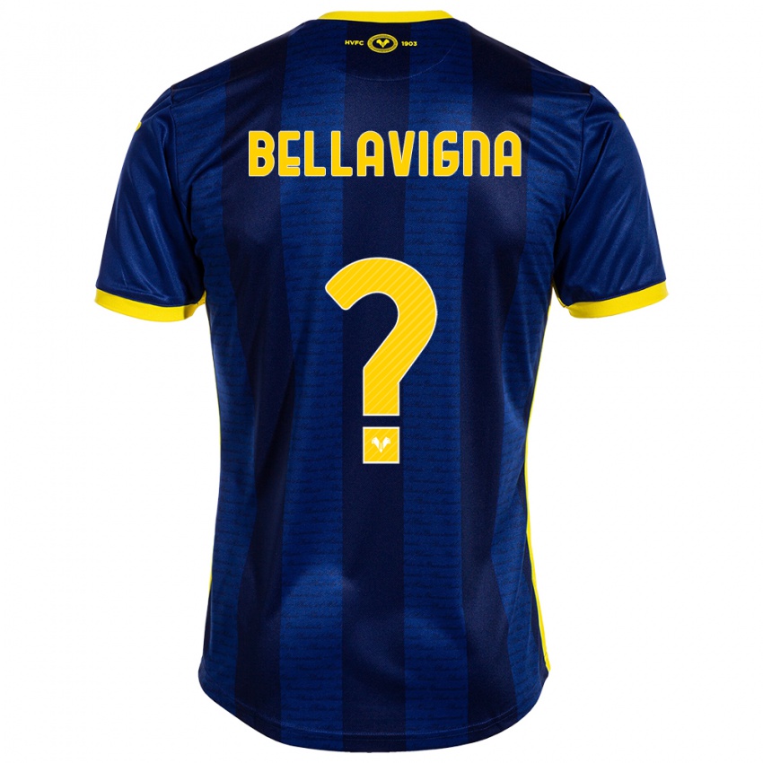 Mujer Camiseta Marco Bellavigna #0 Armada 1ª Equipación 2023/24 La Camisa