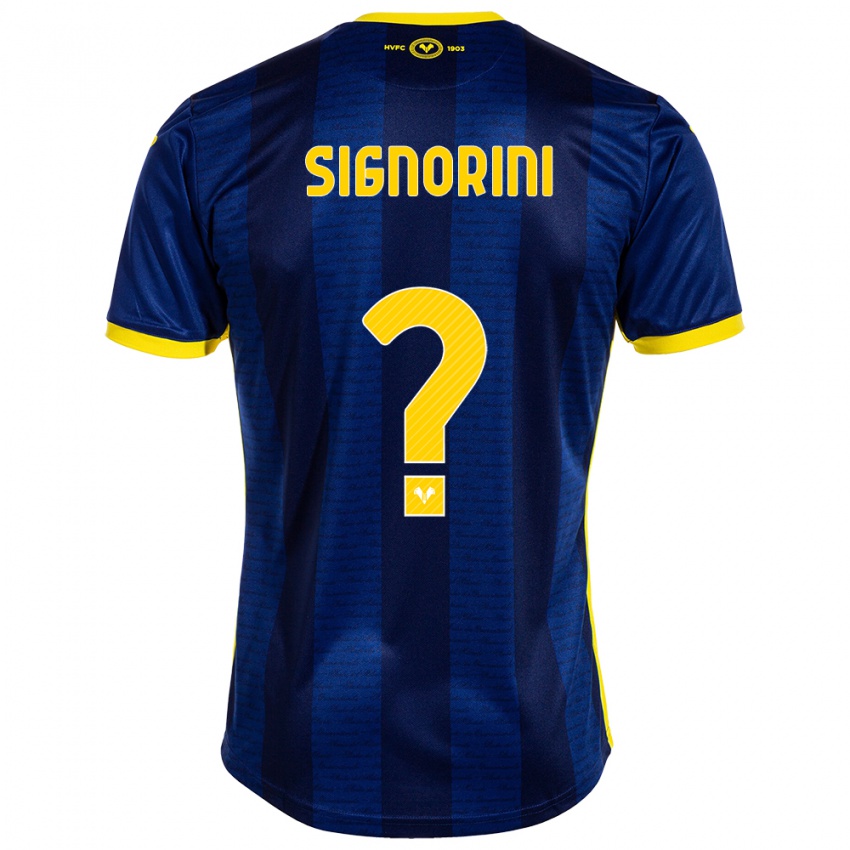 Mujer Camiseta Simone Signorini #0 Armada 1ª Equipación 2023/24 La Camisa