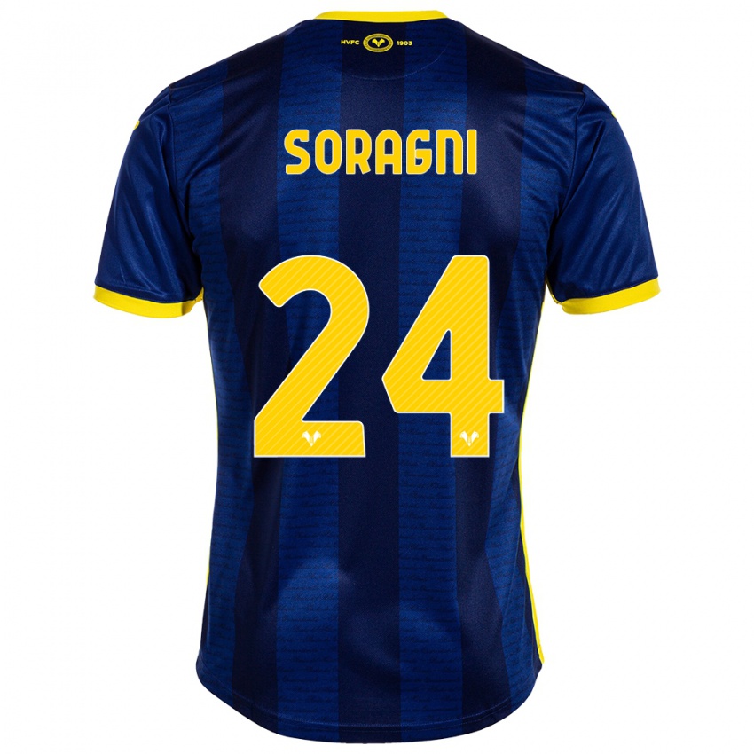 Mujer Camiseta Alberto Soragni #24 Armada 1ª Equipación 2023/24 La Camisa