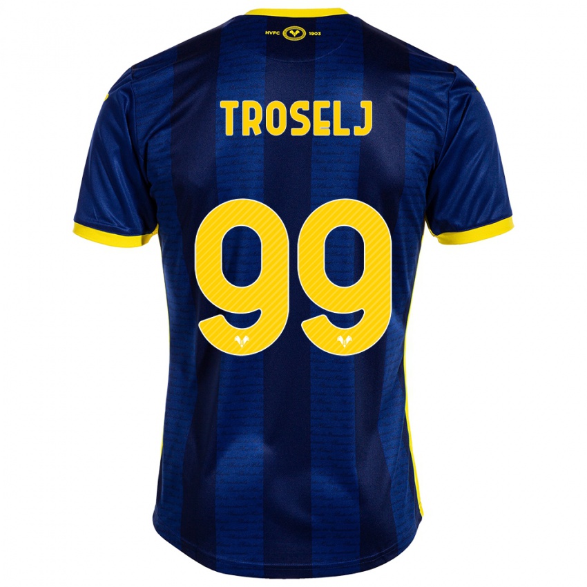 Mujer Camiseta Ethan Troselj #99 Armada 1ª Equipación 2023/24 La Camisa