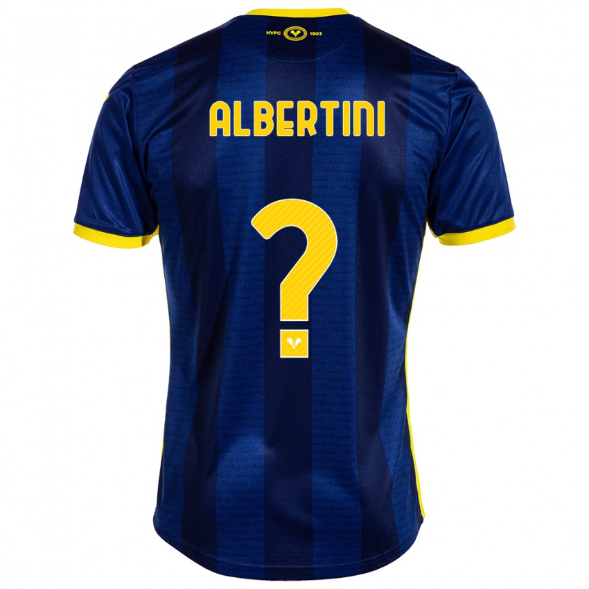 Mujer Camiseta Francesco Albertini #0 Armada 1ª Equipación 2023/24 La Camisa