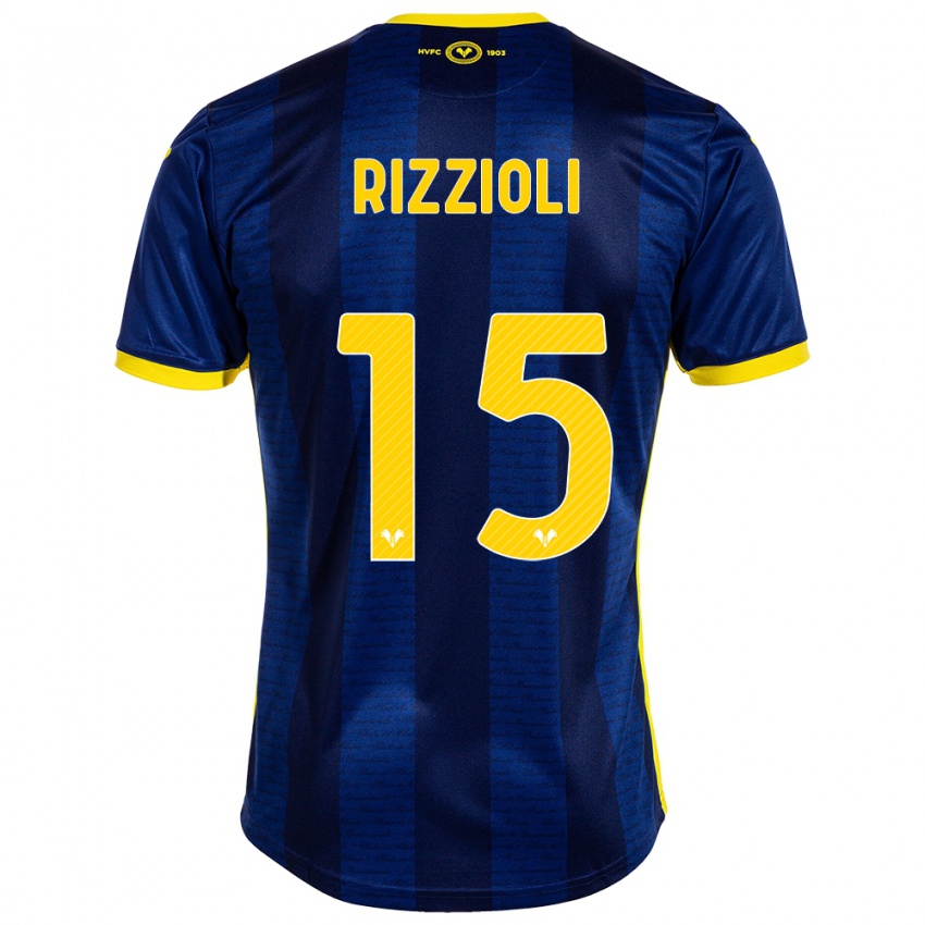 Mujer Camiseta Gaia Rizzioli #15 Armada 1ª Equipación 2023/24 La Camisa