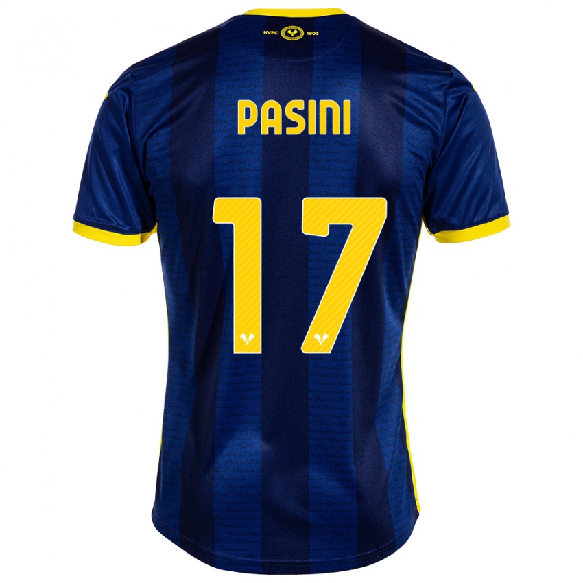 Mujer Camiseta Veronica Pasini #17 Armada 1ª Equipación 2023/24 La Camisa