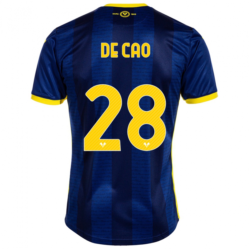 Mujer Camiseta Elena De Cao #28 Armada 1ª Equipación 2023/24 La Camisa